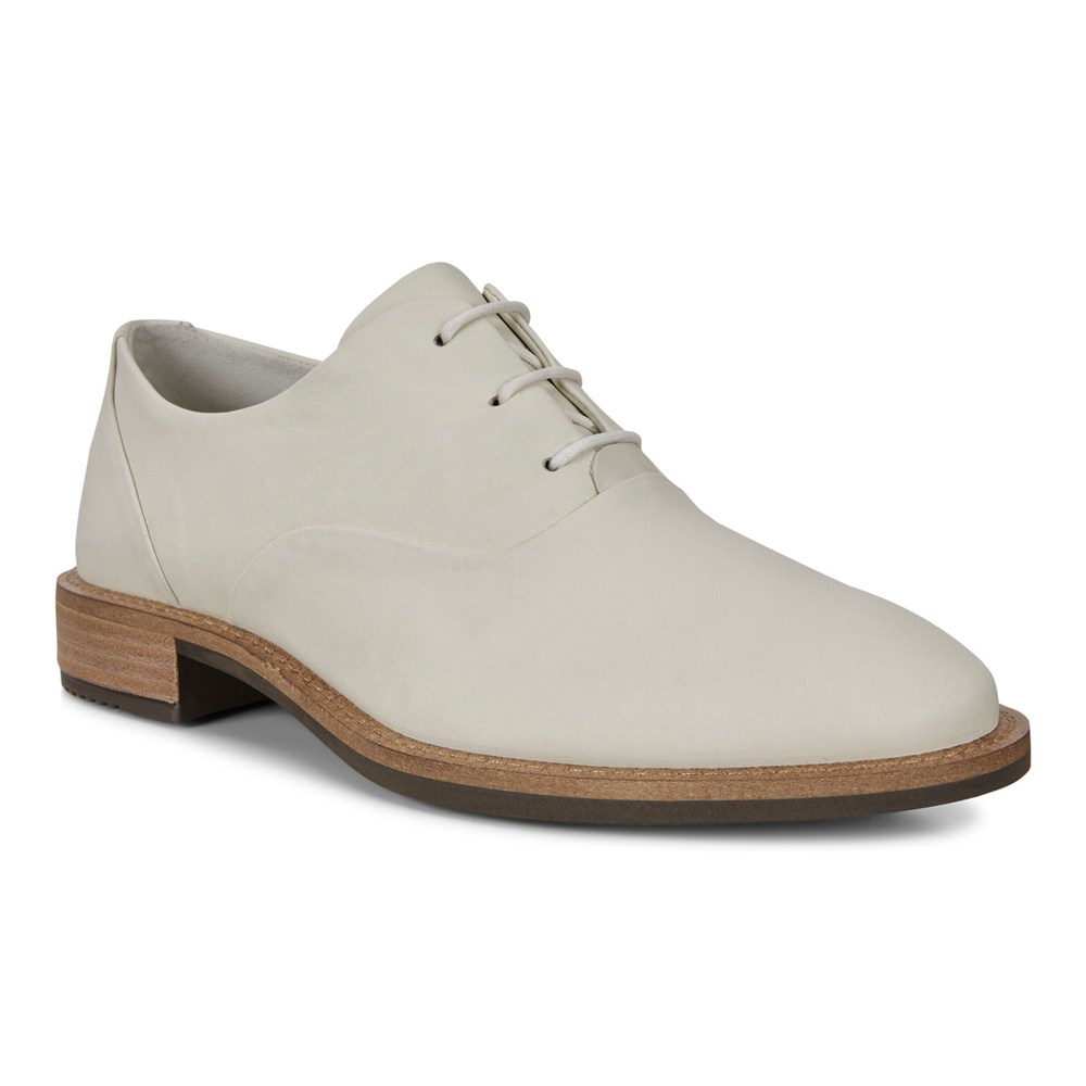 Zapatos De Vestir Mujer - ECCO Sartorelle 25 Tailored - Blancos - THM417230